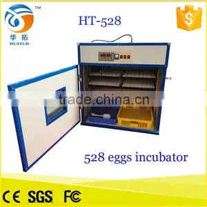 Huatuo Automatic 528 Chicken Poultry Egg Incubator Hatcher for Sale thumbnail-1