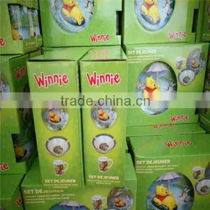 Kids Tableware Children Kitty Dinnerware Set&porcelain Children Kitty Dinner Set Eco Friendly Porcelain Kids Tableware Set thumbnail-3