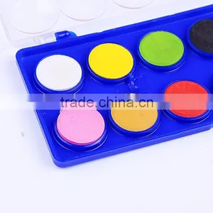Carton 12 Pcs Watercolor Paint Box for Watercolors Cakes Painting,custom Design Gouache and Post Color Paint thumbnail-2