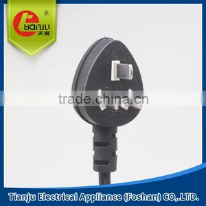 3 Pins CHINESE STANDARD POWER PLUG POWER CABLE CCC ROHS POWER PLUG thumbnail-1