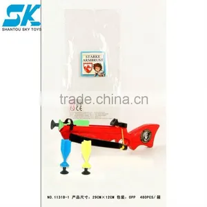 Fly Toy Wood Bow Gun Fly Toys The Bow Gun Ejecting Gun Toy Flying Toy thumbnail-1