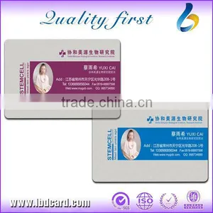Mirror / Matt Surface Transparent Plastic Cards thumbnail-1