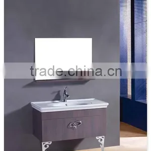 Customized MDF Bathroom LED Mirror Vanity of China Manufacture thumbnail-4