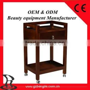 New Design Solid Wooden Trolley of Salon Furniture BD-T thumbnail-1
