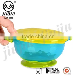 Baby Infant Bowl Stay Put Suction Bowl With Seal-Easy Lids thumbnail-2
