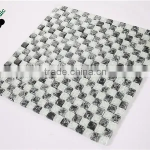 SMS10 Low Price Factory Supply Mosaic And Black Split Face Mosaic Stone Mosaic Tile thumbnail-3