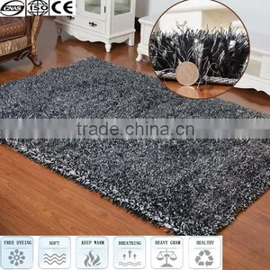 2016 Hot Sale Black White Thinker Rug Carpet Floor Carpet thumbnail-1