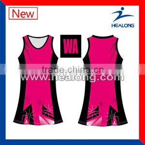 New Latest Desgin Women Lycra Netball Dress Skirts thumbnail-4