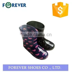 Wholesale Cheap Rubber Boots Children Kids Rain Boot thumbnail-1