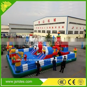 Cheap Kids Jumping Inflatable Playground Prices Amusement Park Bouncy Castle 2016 thumbnail-4