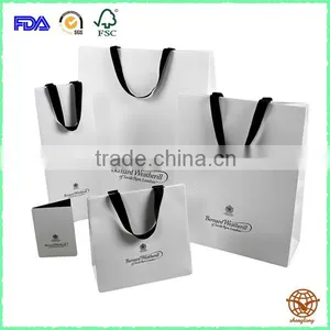 Cheap Recycled Paper Shopping Bag With Rope Hanle thumbnail-1