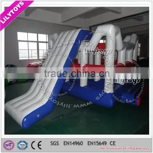 Mini Water Slide for Aqua Park, Inflatable Water Slide Toys for Sea Water Park thumbnail-3
