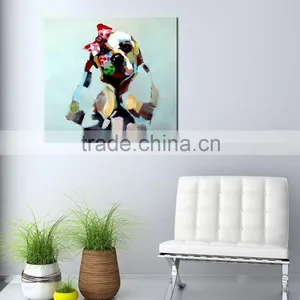 Popular New Style Cute Dog Oil Painting on Canvas thumbnail-1