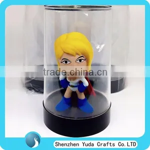 Clear Acrylic Round Cylinder Display Dispenser thumbnail-6
