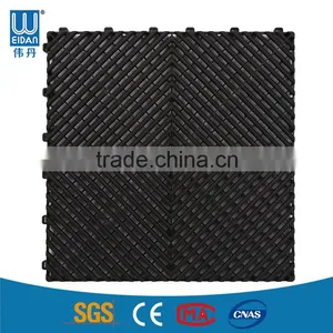 Heavy Duty 18mm Thickness PP Interlocking Plastic Garage Floor Tiles for Car Show thumbnail-1