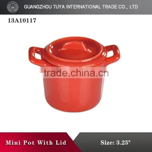 Wholesale High Temperature Colored Glaze Tureen With Lid thumbnail-1