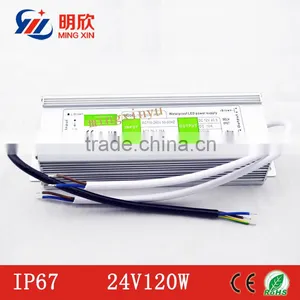 120w dc 24v Constant Voltage 85-265v ac Input DC Switching Driver 120W Waterproof 120w Led Light Driver thumbnail-1