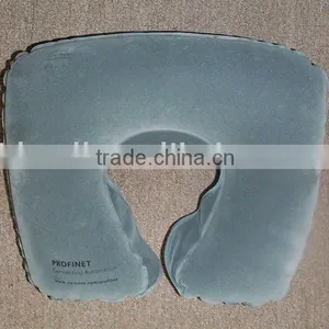 Inflatable Pvc Flocking Neck Pillow for Promotion thumbnail-1