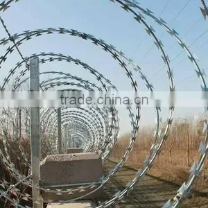 Crossed Coil BTO30 Razor Wire With Plate Thickness 0.5mm thumbnail-2
