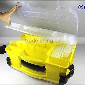 Plastic Fishing Tackle Box thumbnail-2
