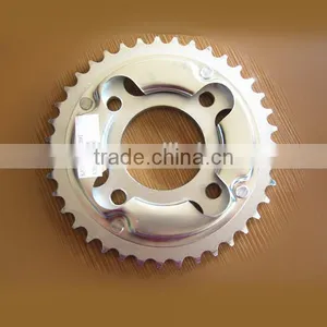 China Wholesale Motorcycle Parts Bajaj Discover Chain Sprocket thumbnail-2