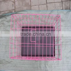Portable Metal Animal Cage With Double Doors/small Animal Cage/birds/dog/rabbit Cage thumbnail-1