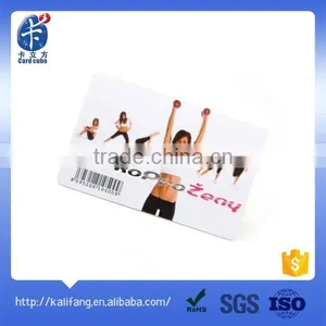 Contact Invitation Cards Gym Membership Card thumbnail-3