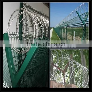 Hot Dipped Galvanized Razor Blade Wire thumbnail-3