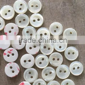White Trochus Shell Button thumbnail-1