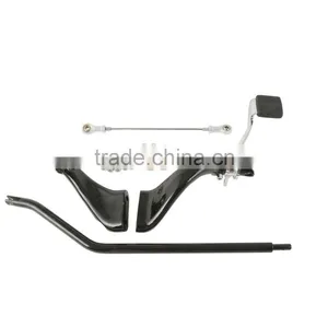 Black Forward Controls Pegs Levers Linkages For XL 883 1200 1991-2003 02 thumbnail-1
