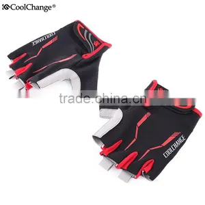 Cool Change Shock-absorbing Foam Pad Half Finger Gloves Sports Socks For Cycling Climbing Outdoor Sports thumbnail-1
