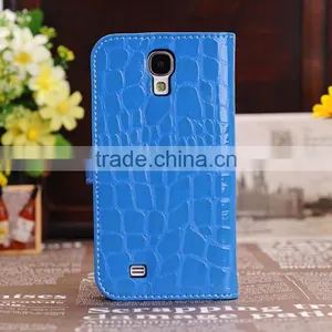 Alligator Pattern Protective Leather Case for Samsung Galaxy S4 Wallet Leather Case thumbnail-1