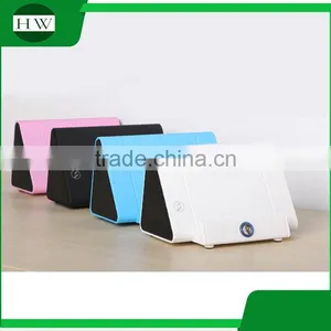 Triangle no Wifi Bluetooth Mini Portable Automatic Speaker Mobile Phone Holder Mutual Induction Sound Loudspeaker Box thumbnail-4