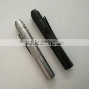 AAA Battery LED Flashlight Pen Style Light Cheap Led Flashlight With Pocket Holder thumbnail-2
