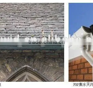 Rain Gutter System,FRP Rain Gutter thumbnail-2