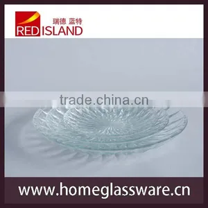 6 Inch Fresh Fruit Salad Glass Plate thumbnail-4