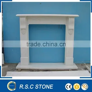 Simple Style Marble Fireplace Wholesale thumbnail-1