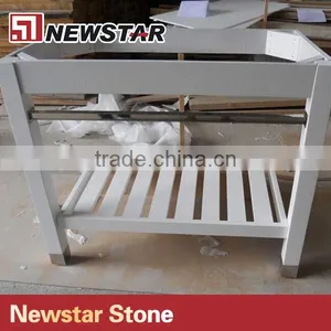Newstar New Style White Vanity Base thumbnail-1