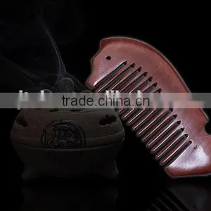 Fish Wood Pocket Comb thumbnail-2