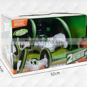 2 Wheels Capsule Space Toy Stunt Car, Anti-throw 360 Degree Roll Rotating Tumbling Car, Electric Stunt Radio Control Toy Car thumbnail-5