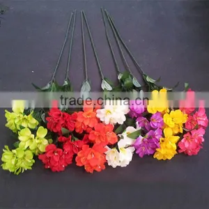 SJ10111108 Artificial Decorative Azalea Flower Wholesale Rhododendron Silk Flower thumbnail-1
