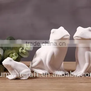 Miniature Ceramic Porcelain Animal Ceramic Frog Figurines thumbnail-5