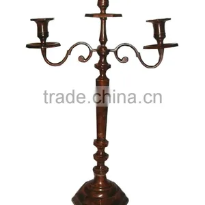 4 Lights Metal Candle Stand thumbnail-1