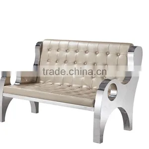 Thick Stainless Steel Leisure Single Sofa Chair ND129 thumbnail-1