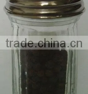 2016 Cheap Mini Clear Cylinder Glass Pepper Shaker Jar With Metal Lid thumbnail-1