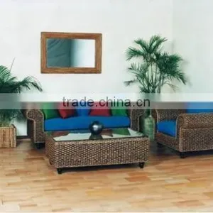 Living Room Sofa Set/ Water-hyacinth Furniture TCW-00015 thumbnail-1