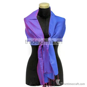 Asia 100% Silk Scarf thumbnail-4