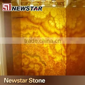 Newstar Chinese Polished Marble Stone Shower Wall Bathroom Marble Wall thumbnail-1