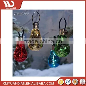 Promotional Outdoor Garden Solar Hanging Lamp Led Garden Light Bulb thumbnail-1
