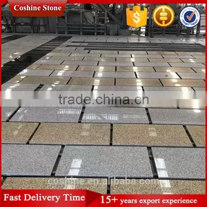 Make up High Polished Degree G603 Grey Granite, G682 Yellow Beige Granite Tiles thumbnail-2